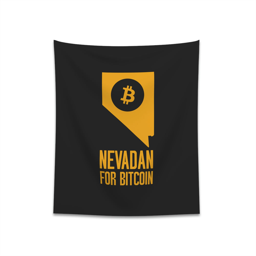 Nevadan for Bitcoin | Wall Tapestry