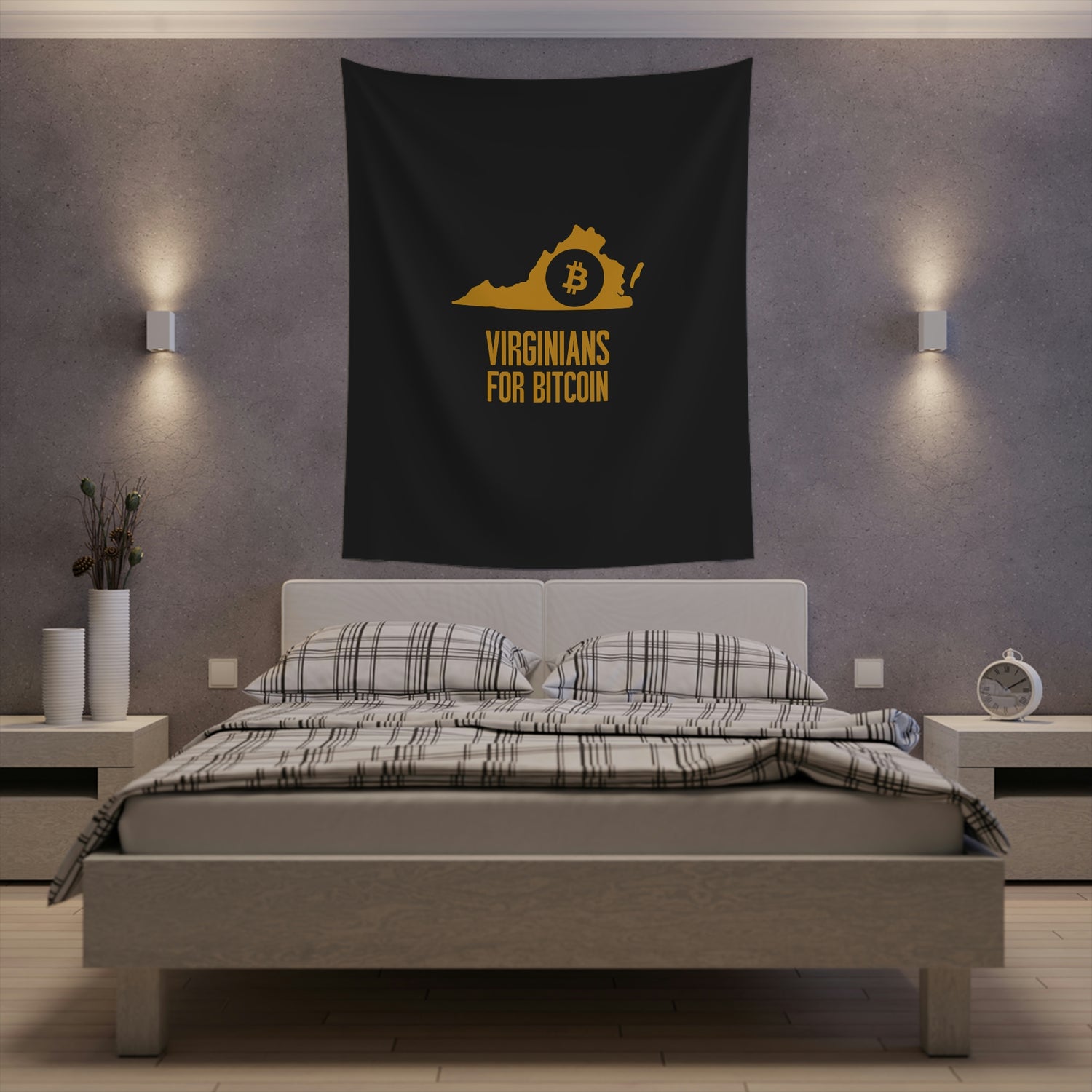 Virginians for Bitcoin | Wall Tapestry