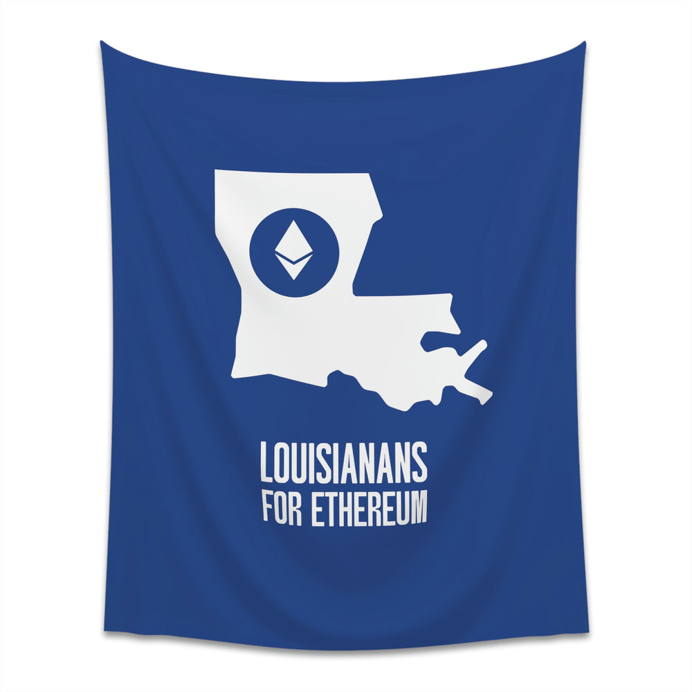 Louisianans for Ethereum | Wall Tapestry