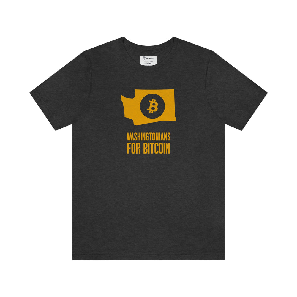 Washingtonians State for Bitcoin | T-Shirt