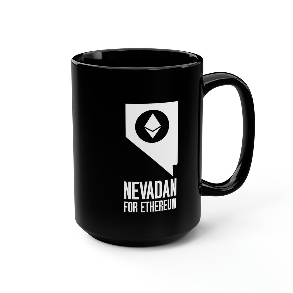 Nevadan for Ethereum | Black Mug