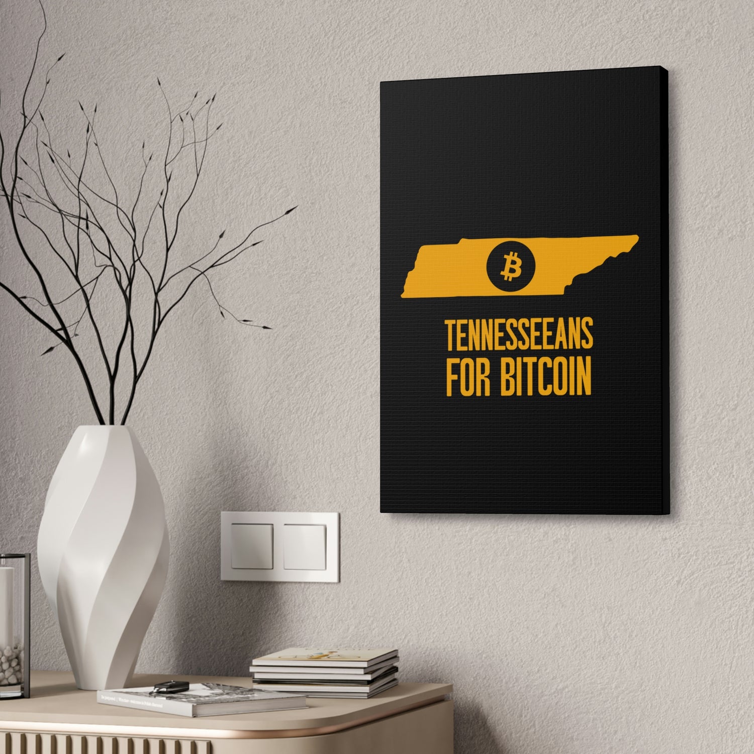 Tennesseeans for Bitcoin | Wall Canvas