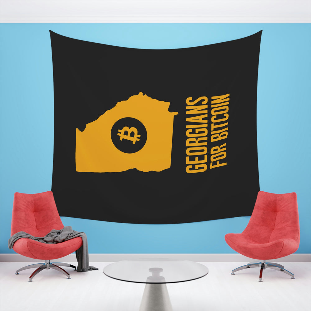 Georgians for Bitcoin | Wall Tapestry