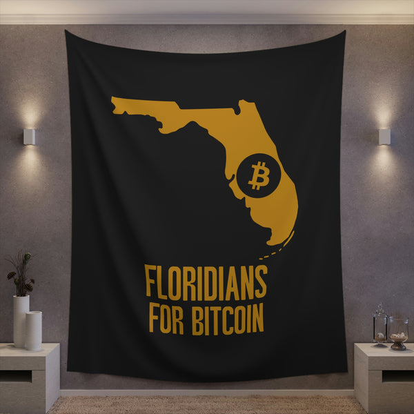 Floridians for Bitcoin | Wall Tapestry