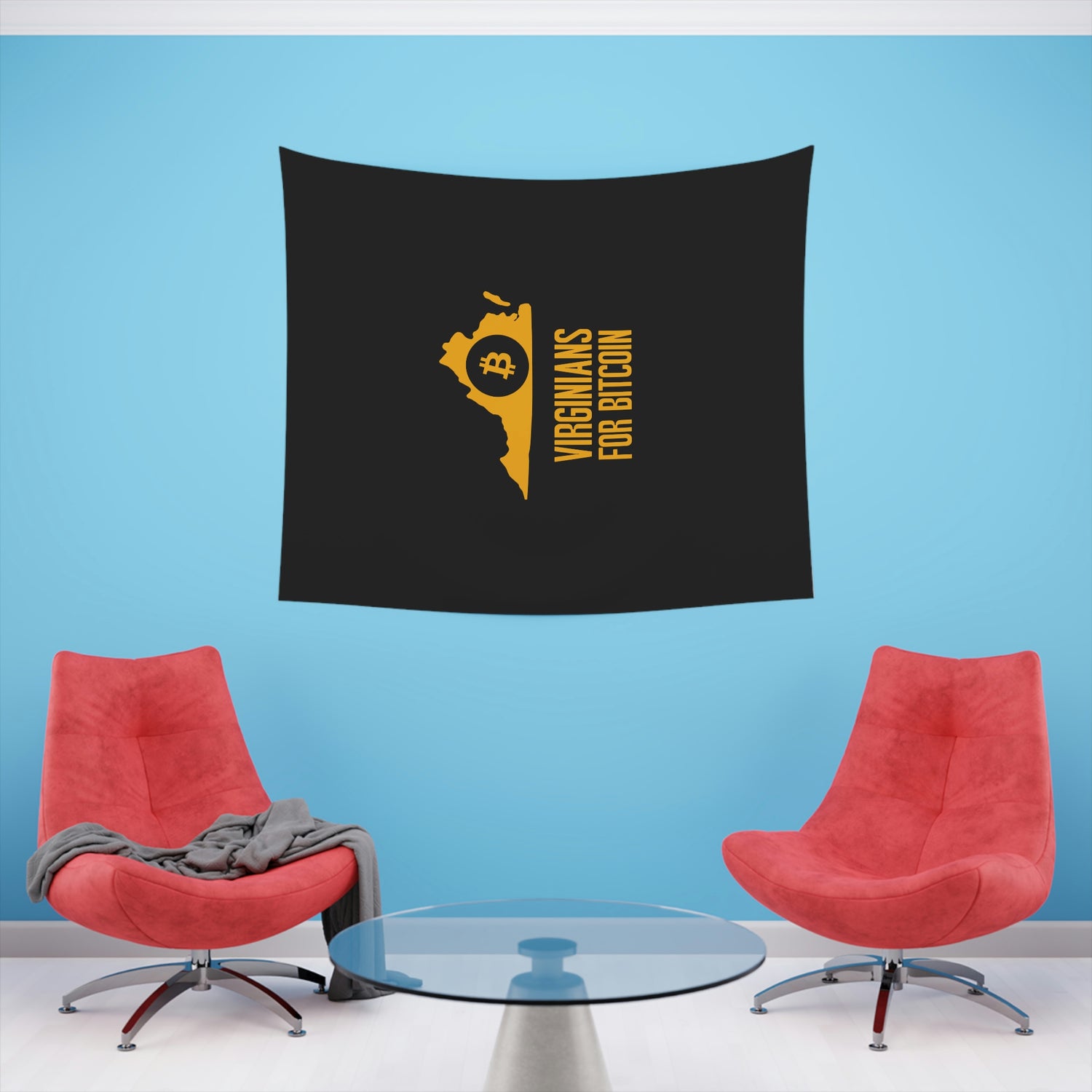 Virginians for Bitcoin | Wall Tapestry