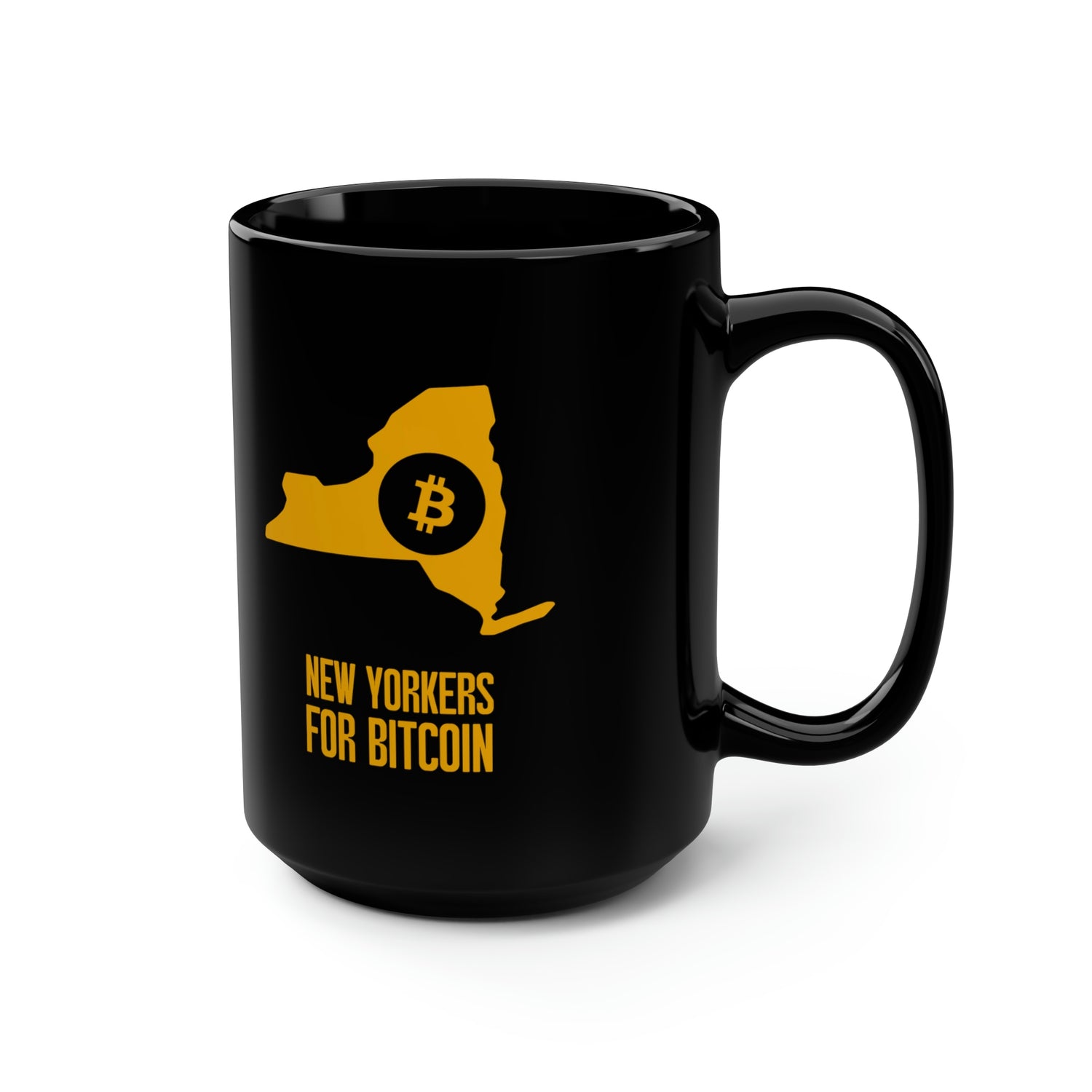 New Yorkers for Bitcoin | Black Mug