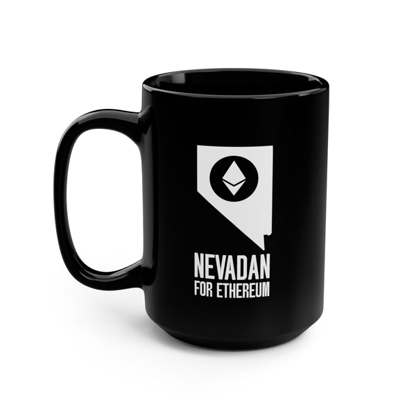 Nevadan for Ethereum | Black Mug