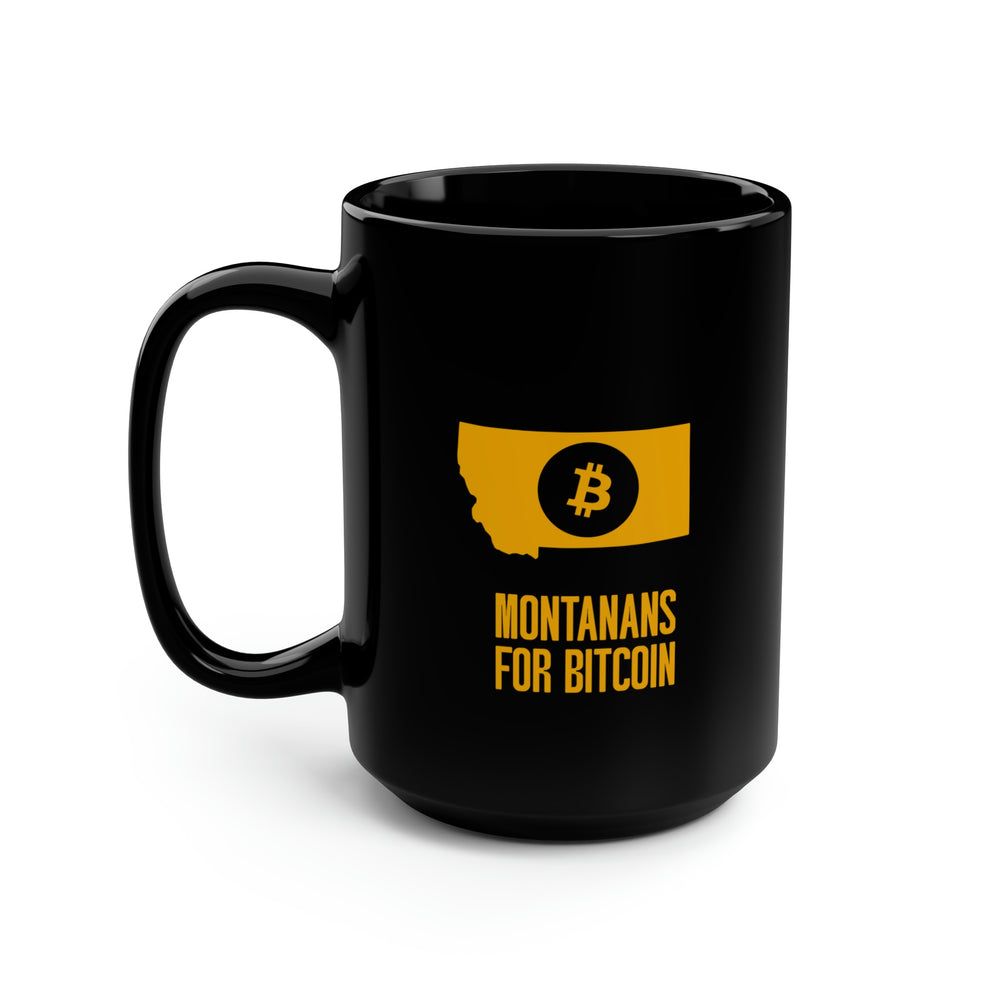 Montanans for Bitcoin | Black Mug