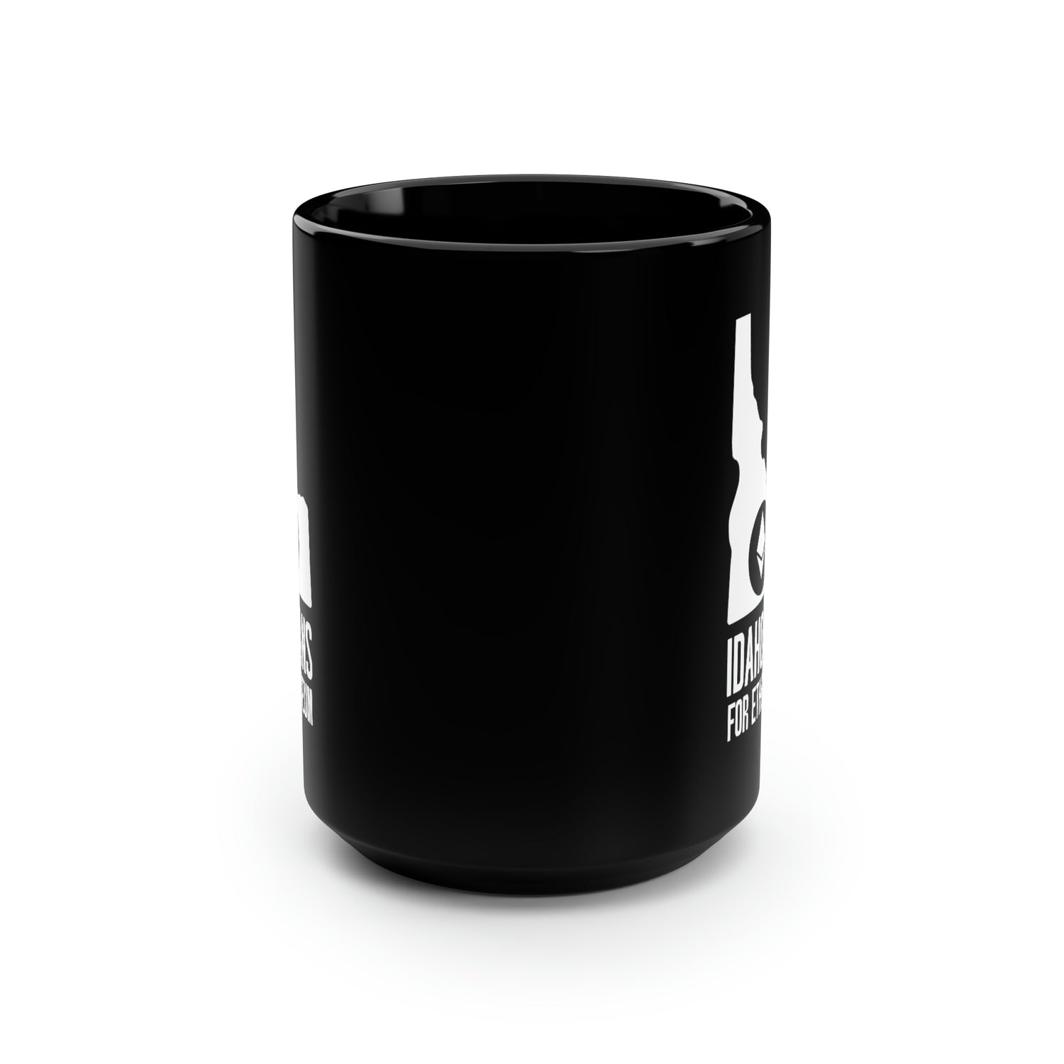 Idahoans for Ethereum | Black Mug