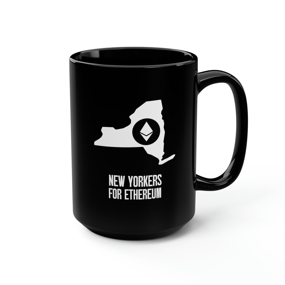 New Yorkers for Ethereum | Black Mug