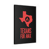 Texans for Avax | Wall Canvas