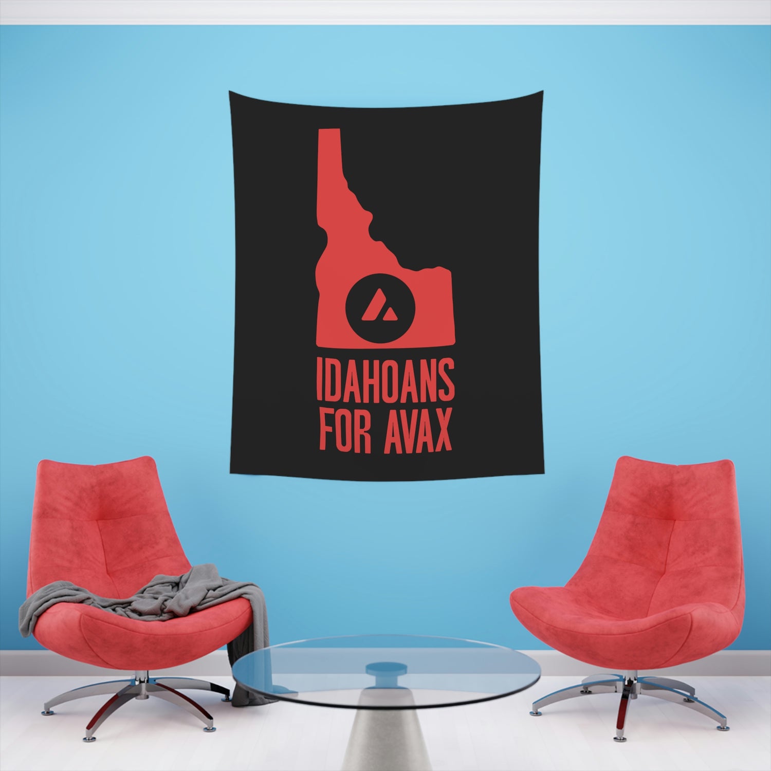 Idahoans for Avax | Wall Tapestry