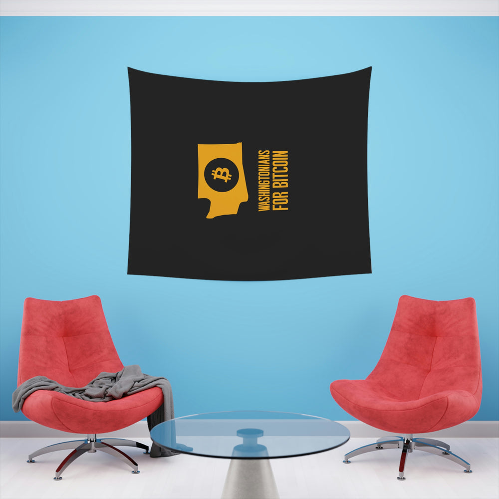 Washingtonians State for Bitcoin | Wall Tapestry