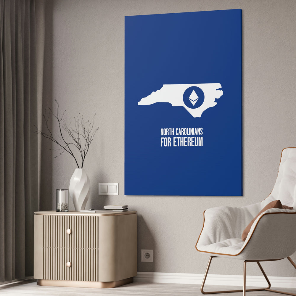 North Carolinians for Ethereum | Wall Canvas