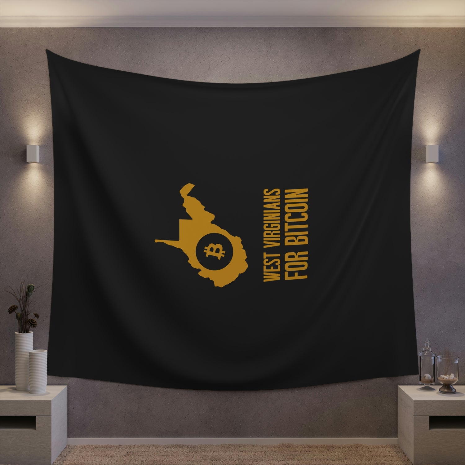 West Virginians for Bitcoin | Wall Tapestry