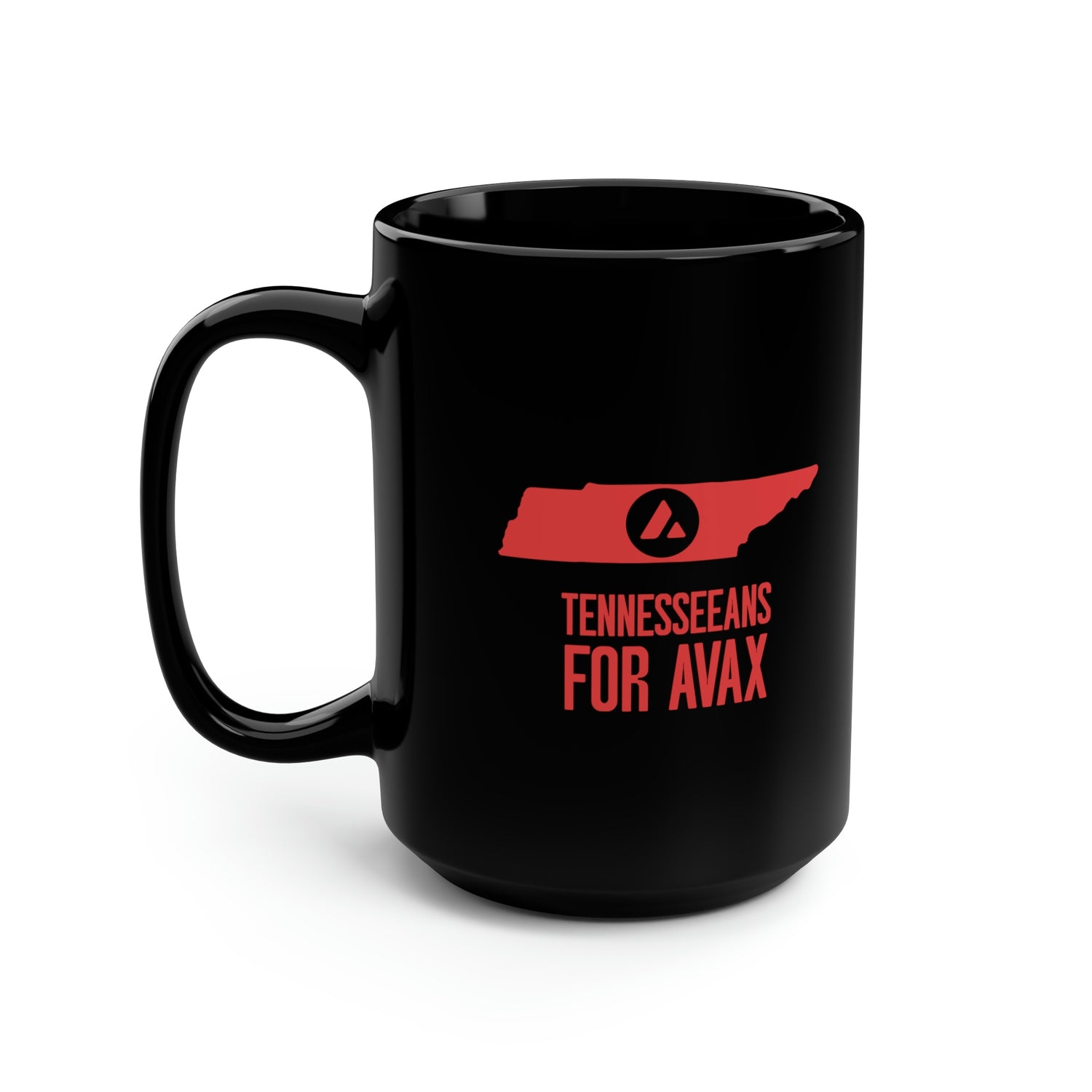 Tennesseeans for Avax | Black Mug