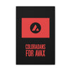 Coloradans for Avax | Wall Canvas