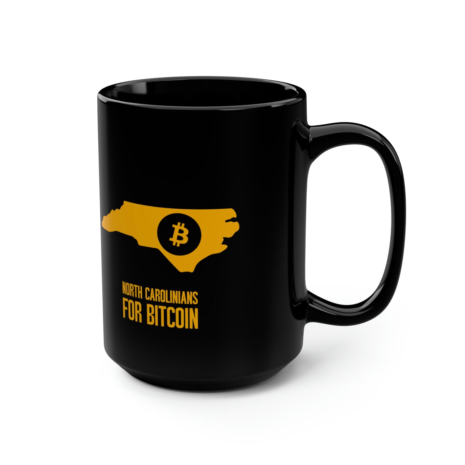 North Carolinians for Bitcoin | Black Mug