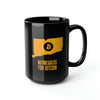 Nutmeggers for Bitcoin | Black Mug