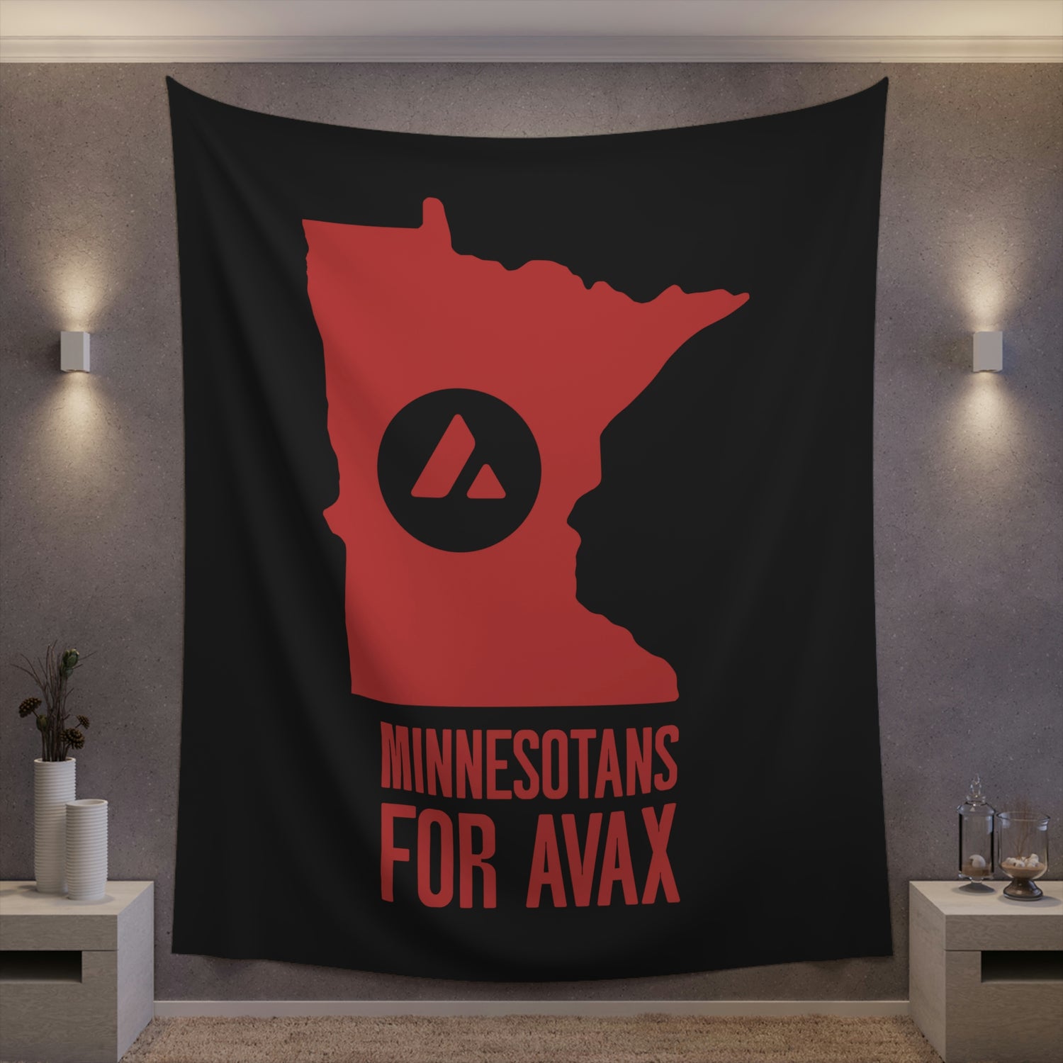 Minnesotans for Avax | Wall Tapestry