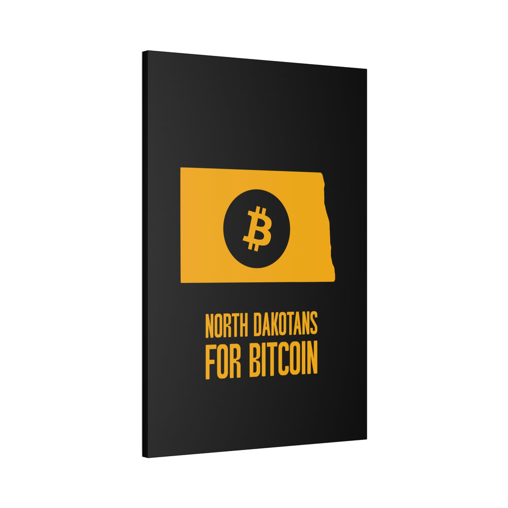 North Dakotans for Bitcoin | Wall Canvas