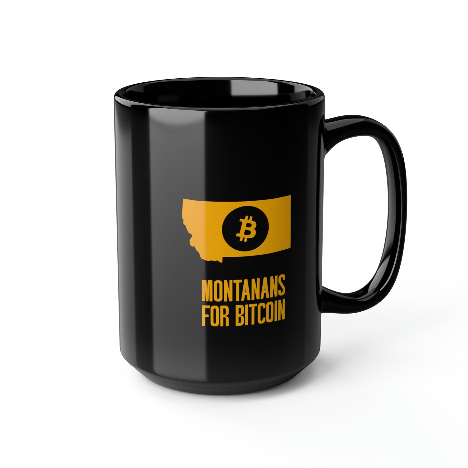 Montanans for Bitcoin | Black Mug