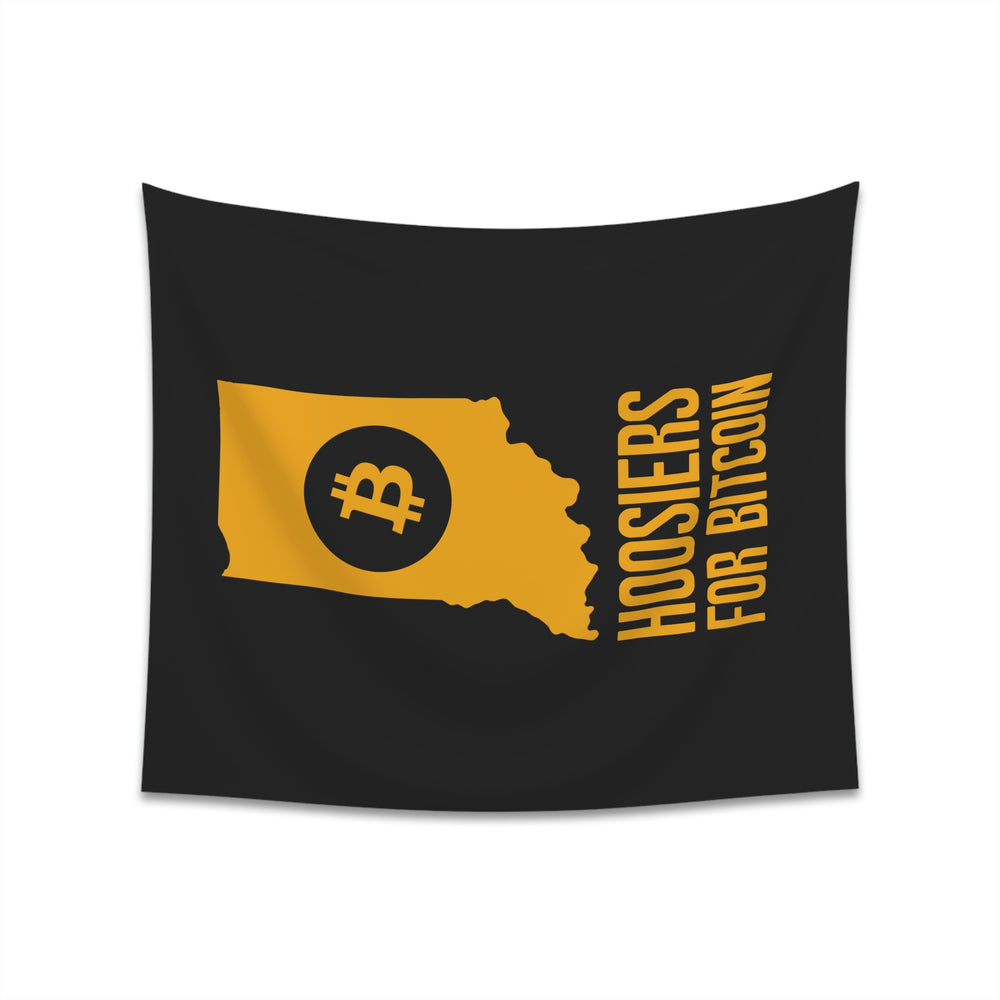 Hoosiers for Bitcoin | Wall Tapestry