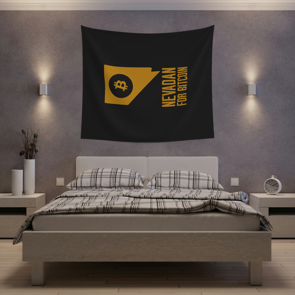 Nevadan for Bitcoin | Wall Tapestry