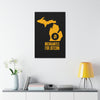 Michiganites for Bitcoin | Wall Canvas