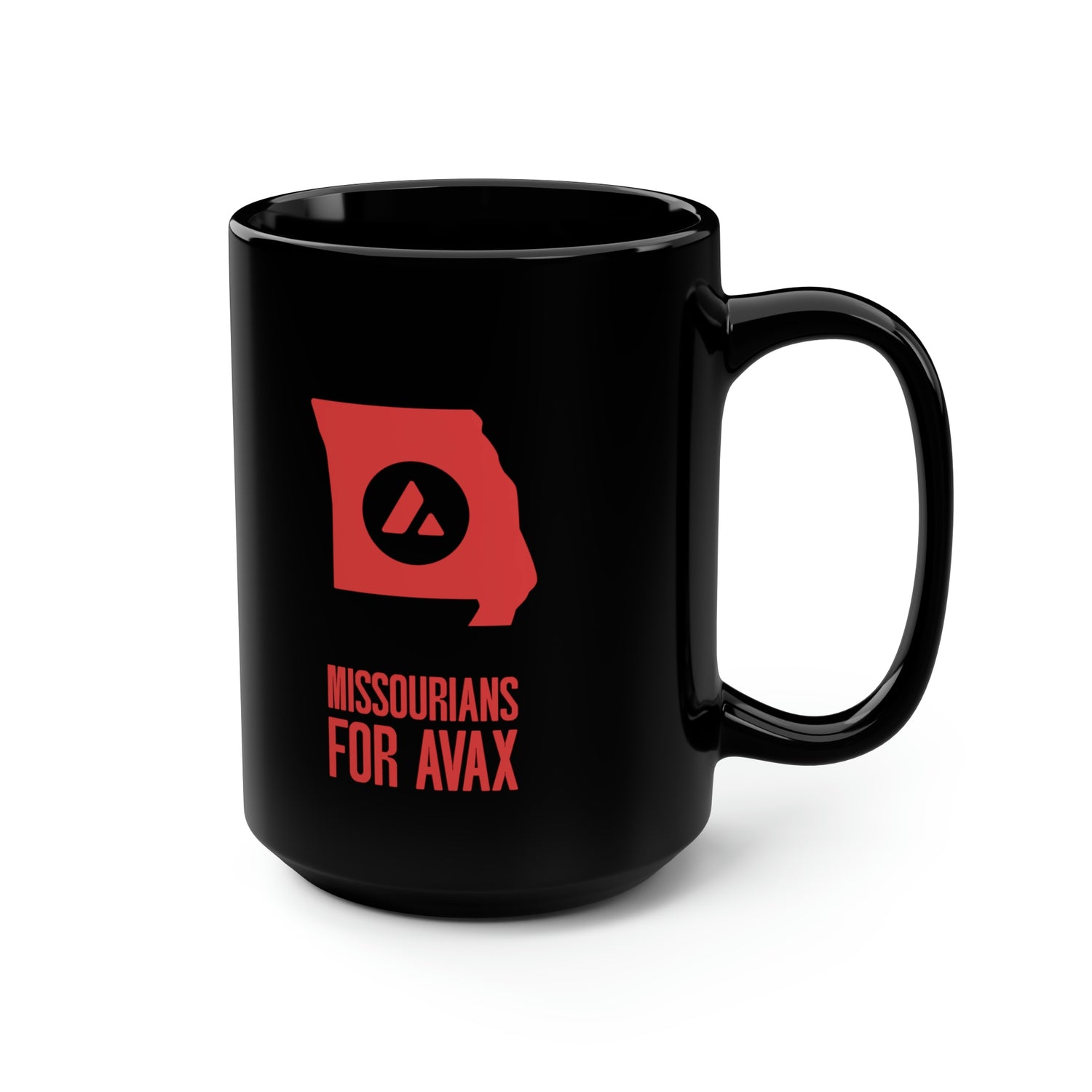 Missourians for Avax | Black Mug