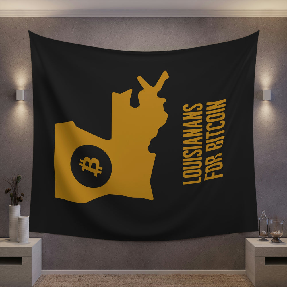 Louisianans for Bitcoin | Wall Tapestry