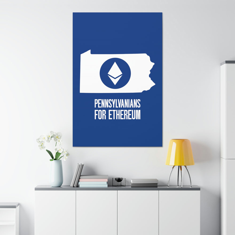 Pennsylvanians for Ethereum | Wall Canvas