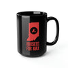 Hoosiers for Avax | Black Mug