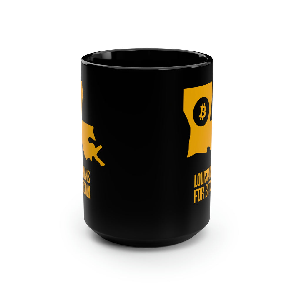 Louisianans for Bitcoin | Black Mug