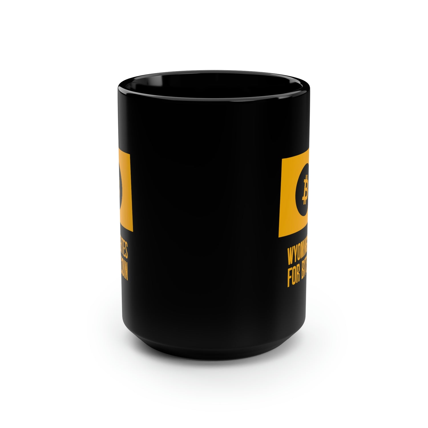 Wyomingites for Bitcoin | Black Mug