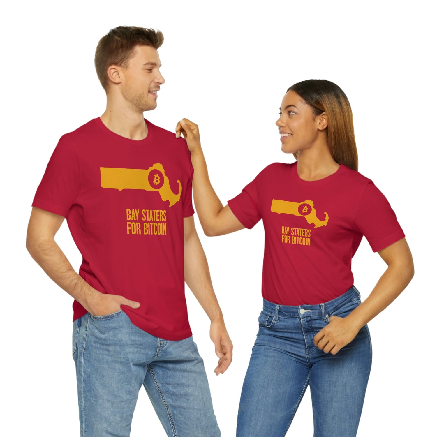 Bay Staters for Bitcoin | T-Shirt