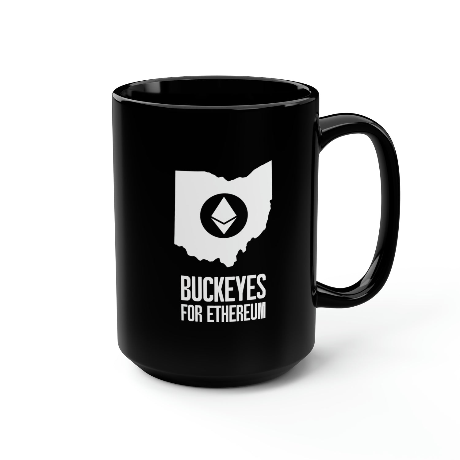 Buckeyes for Ethereum | Black Mug