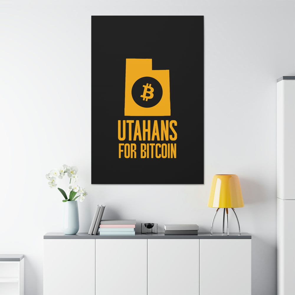 Utahans for Bitcoin | Wall Canvas