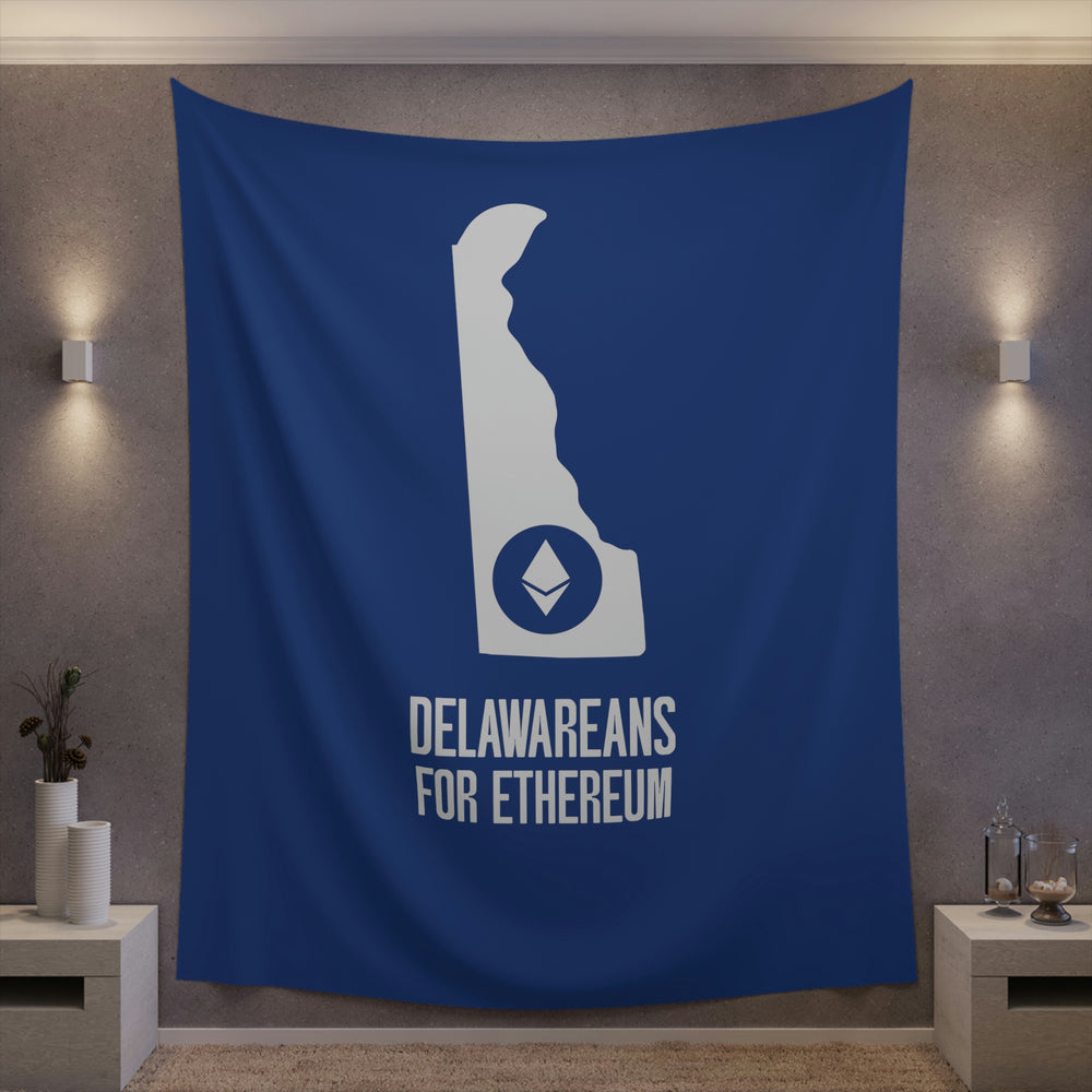 Delawareans for Ethereum | Wall Tapestry