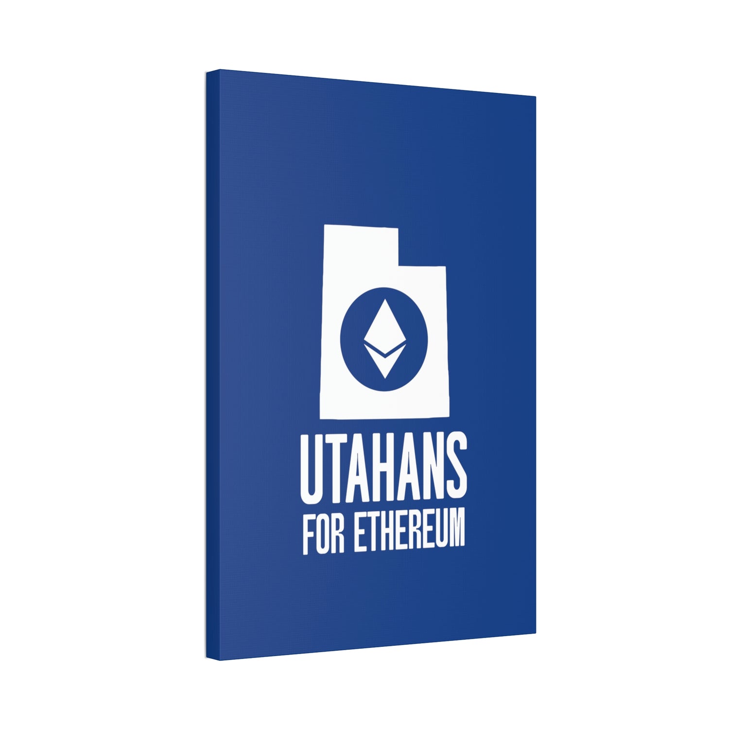 Utahans for Ethereum | Wall Canvas