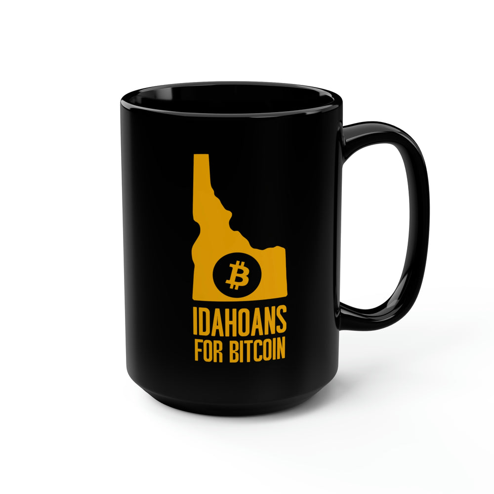 Idahoans for Bitcoin | Black Mug