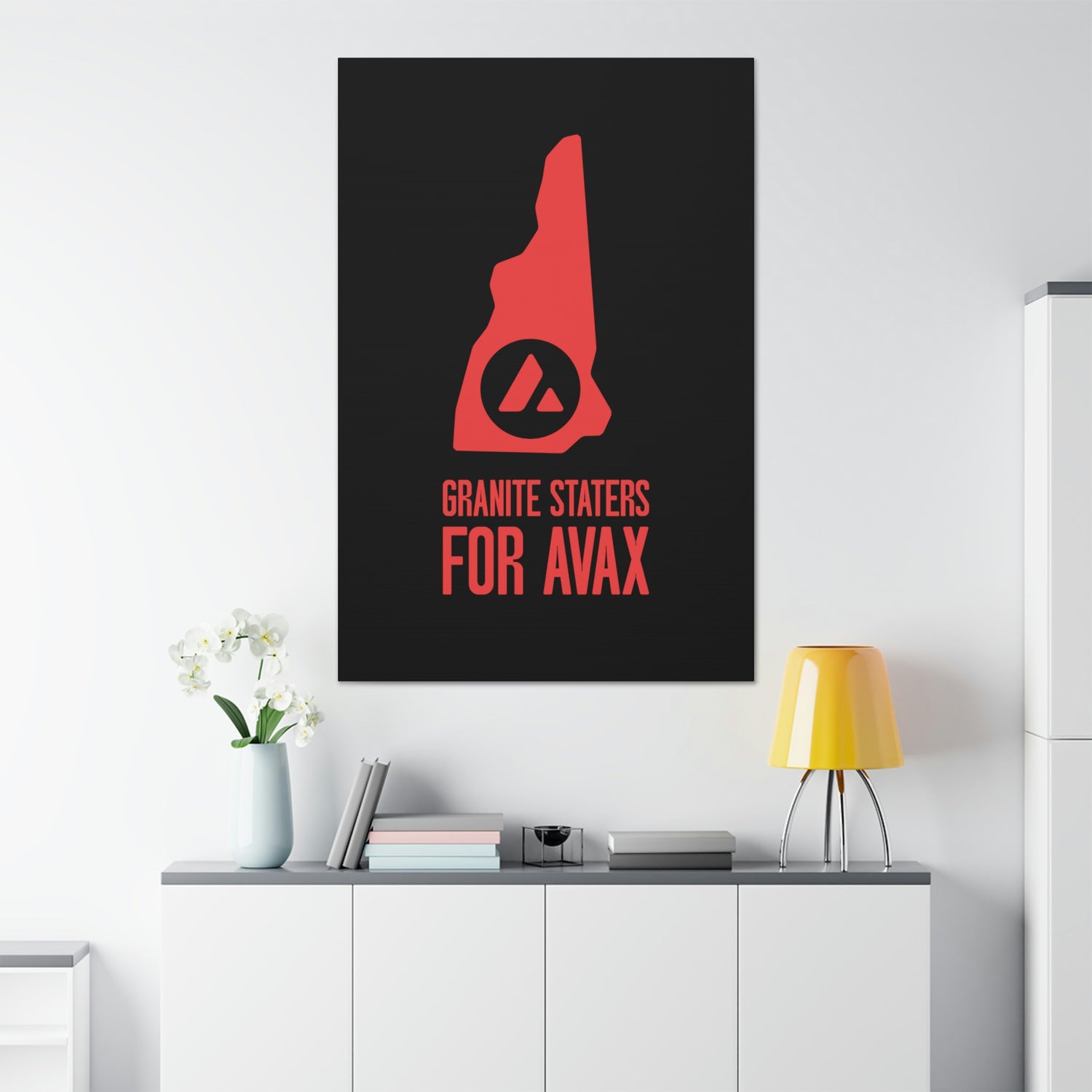 Granite Staters for Avax | Wall Canvas