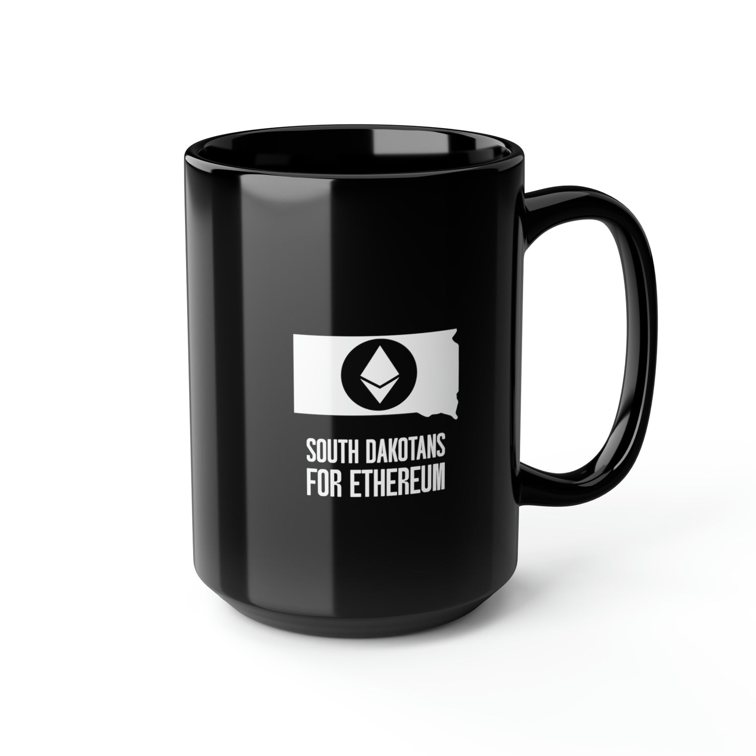 South Dakotans for Ethereum | Black Mug