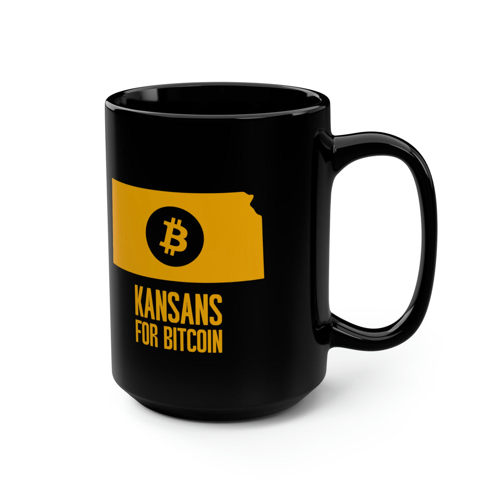 Kansans for Bitcoin | Black Mug