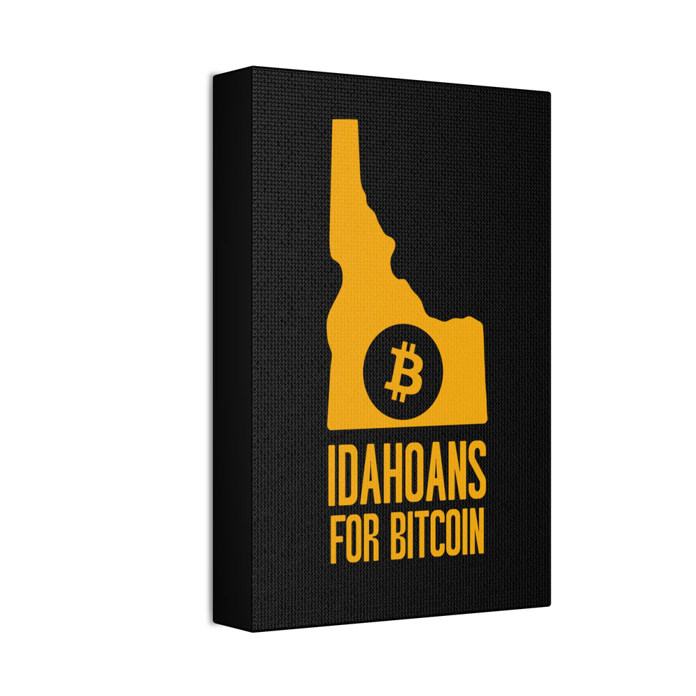 Idahoans for Bitcoin | Wall Canvas