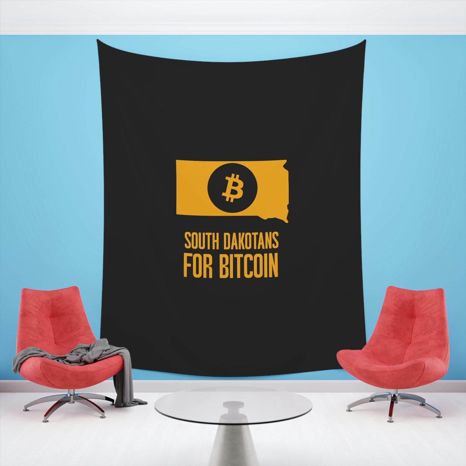 South Dakotans for Bitcoin | Wall Tapestry