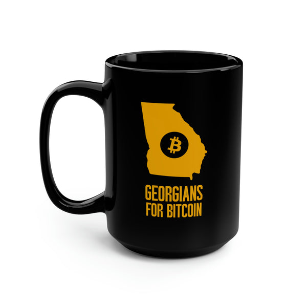 Georgians for Bitcoin | Black Mug