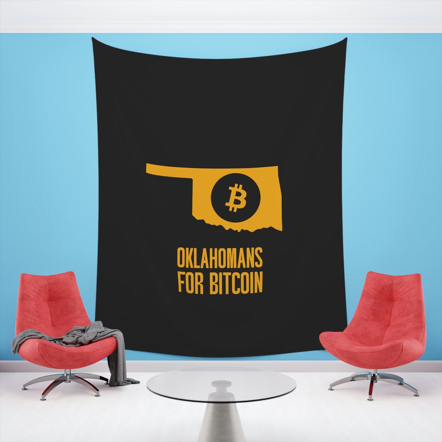 Oklahomans for Bitcoin | Wall Tapestry