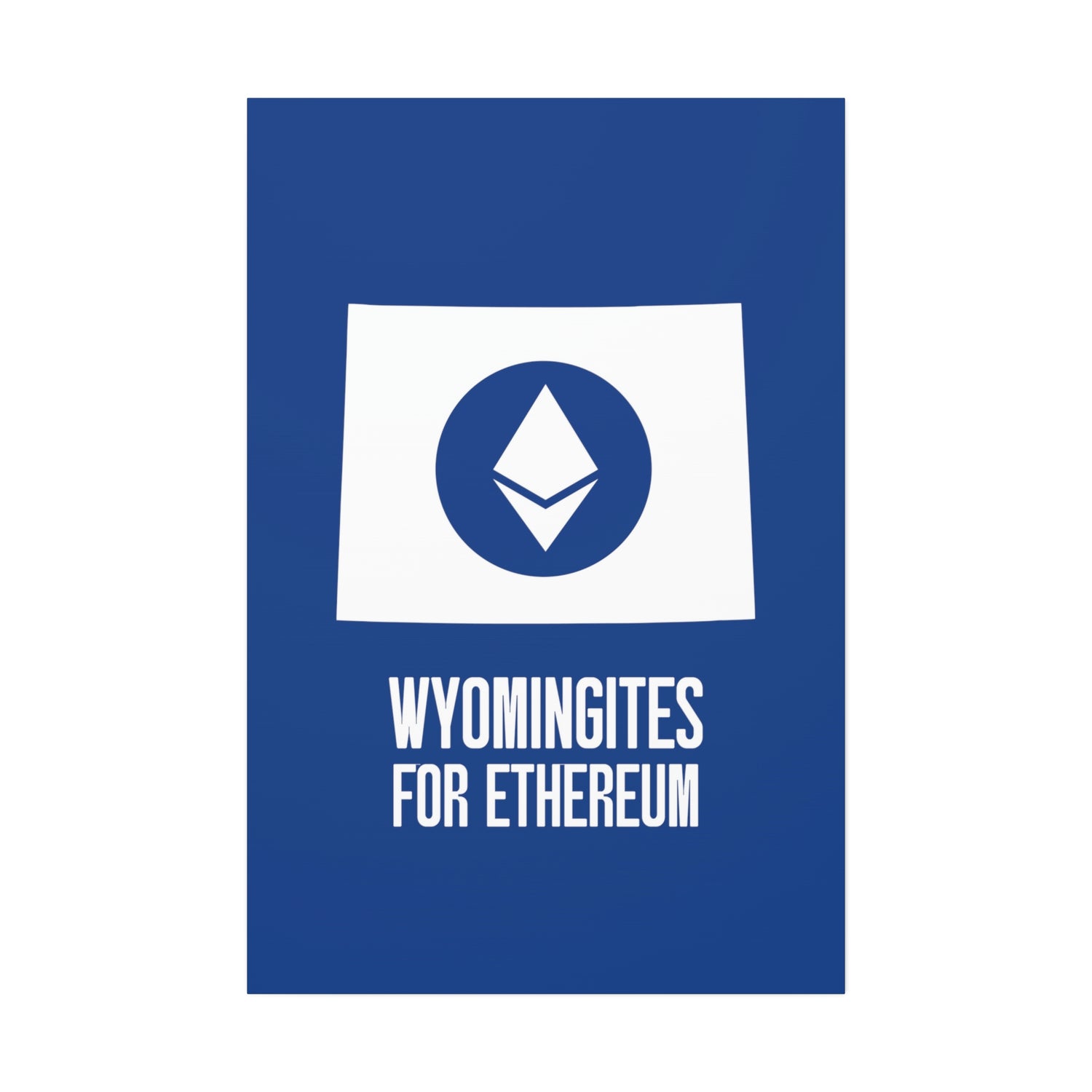 Wyomingites for Ethereum | Wall Canvas