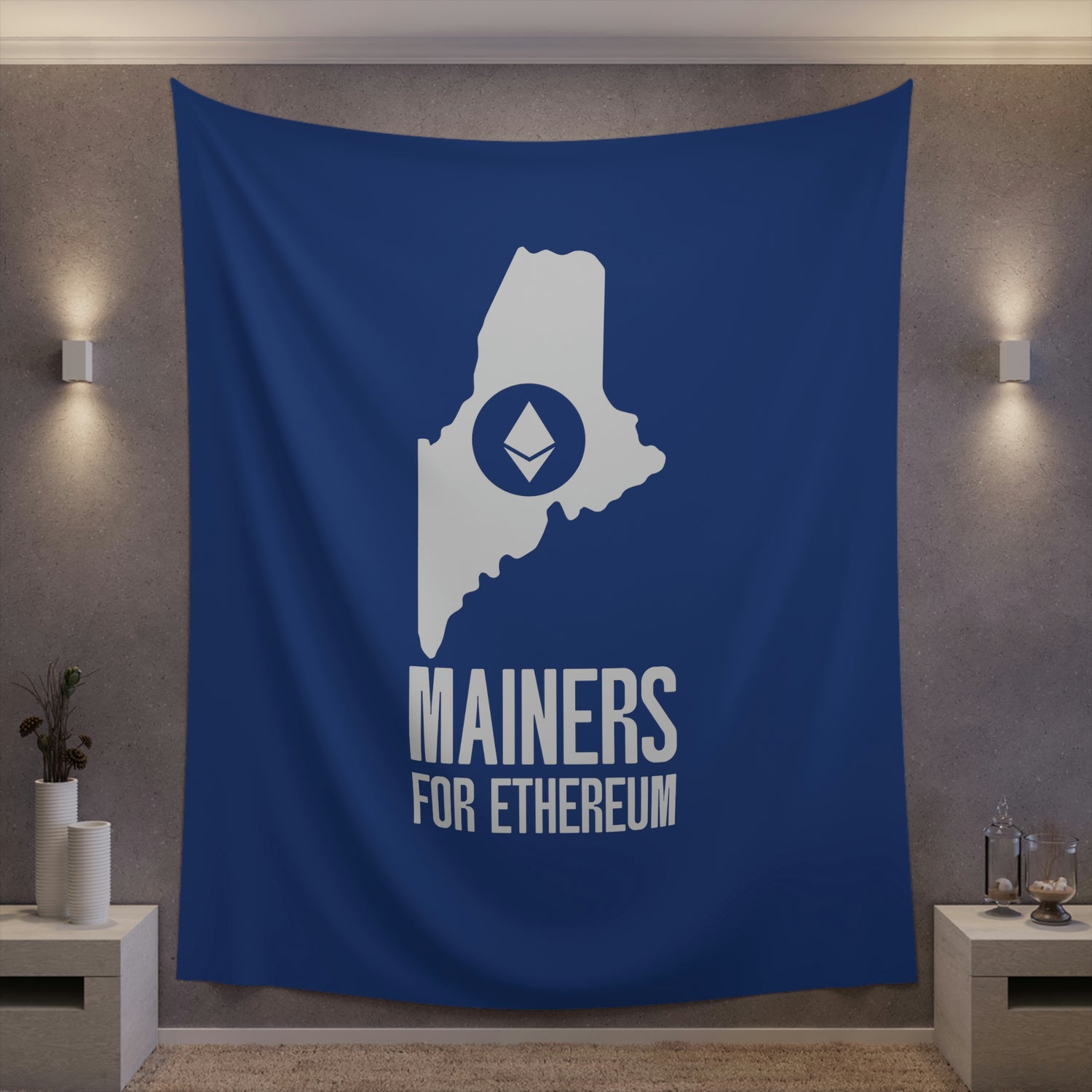 Mainers for Ethereum | Wall Tapestry